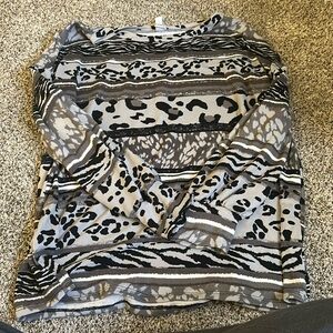 Cheetah Print Sweater